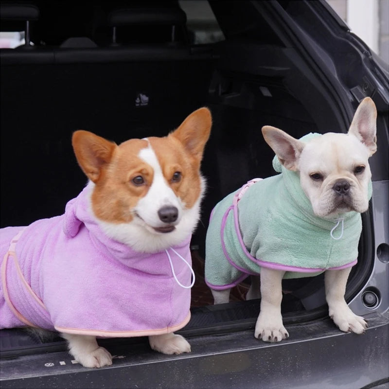 Microfiber Dog Drying Robe