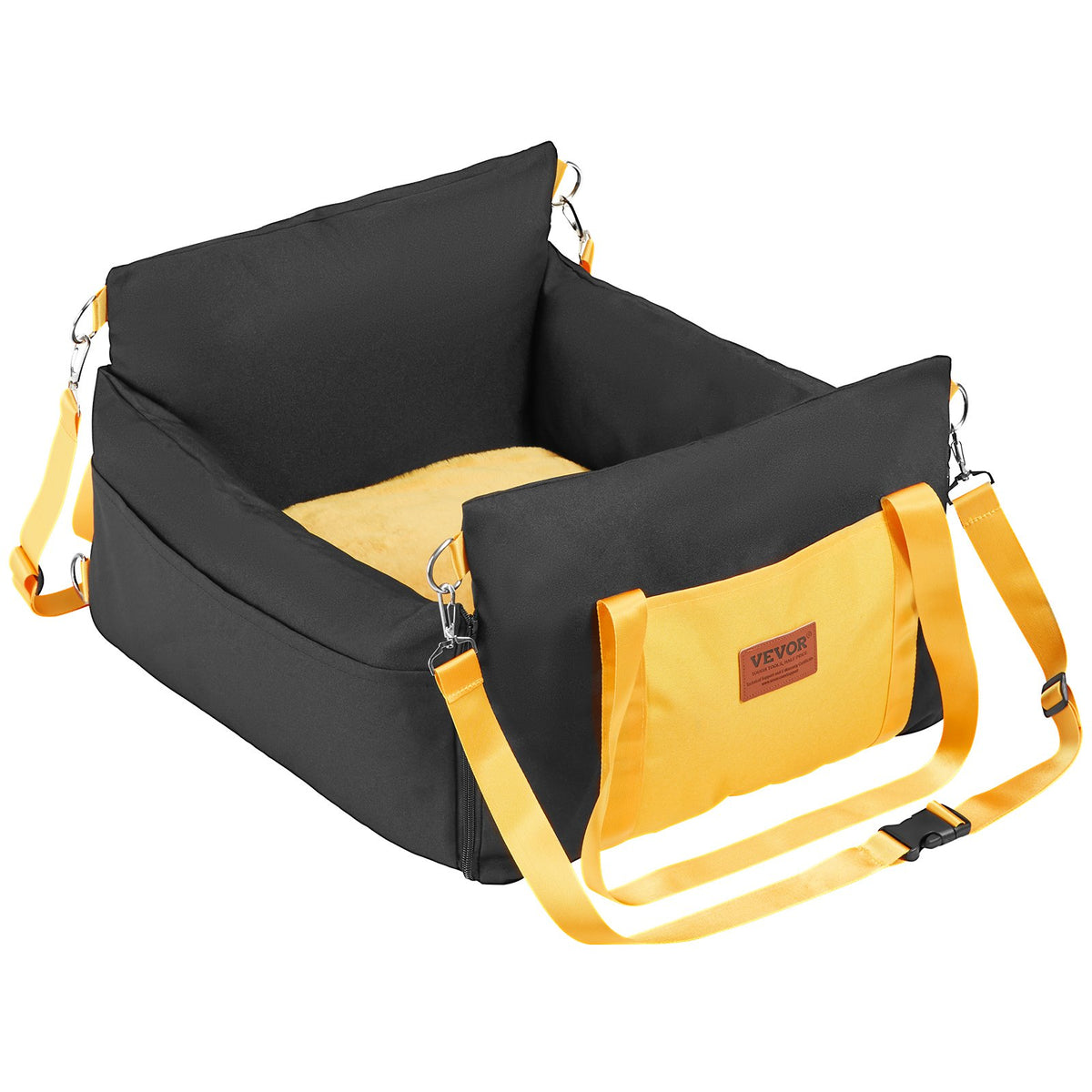 Small Dog Booster Seat – booster seat with shoulder strap and cushion
