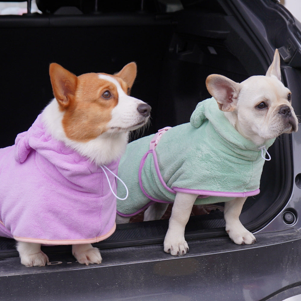 Microfiber Dog Drying Robe