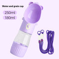 2-in-1 Travel Water Bottle & Food Cup