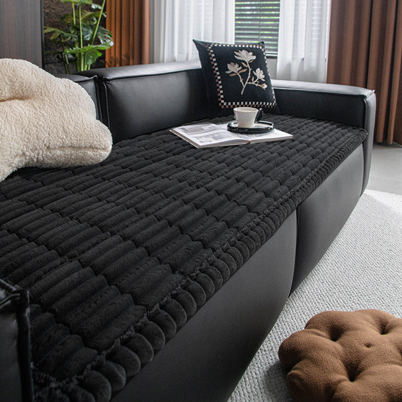 Plush Back-Seat Dog Bed Mat for Seat Extenders