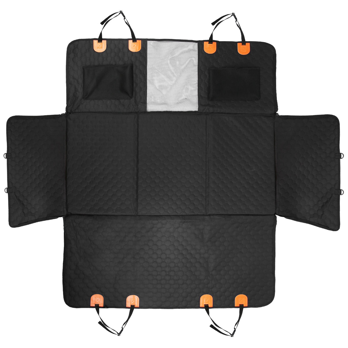 Hammock Seat Cover – fully unfolded cover with side flaps