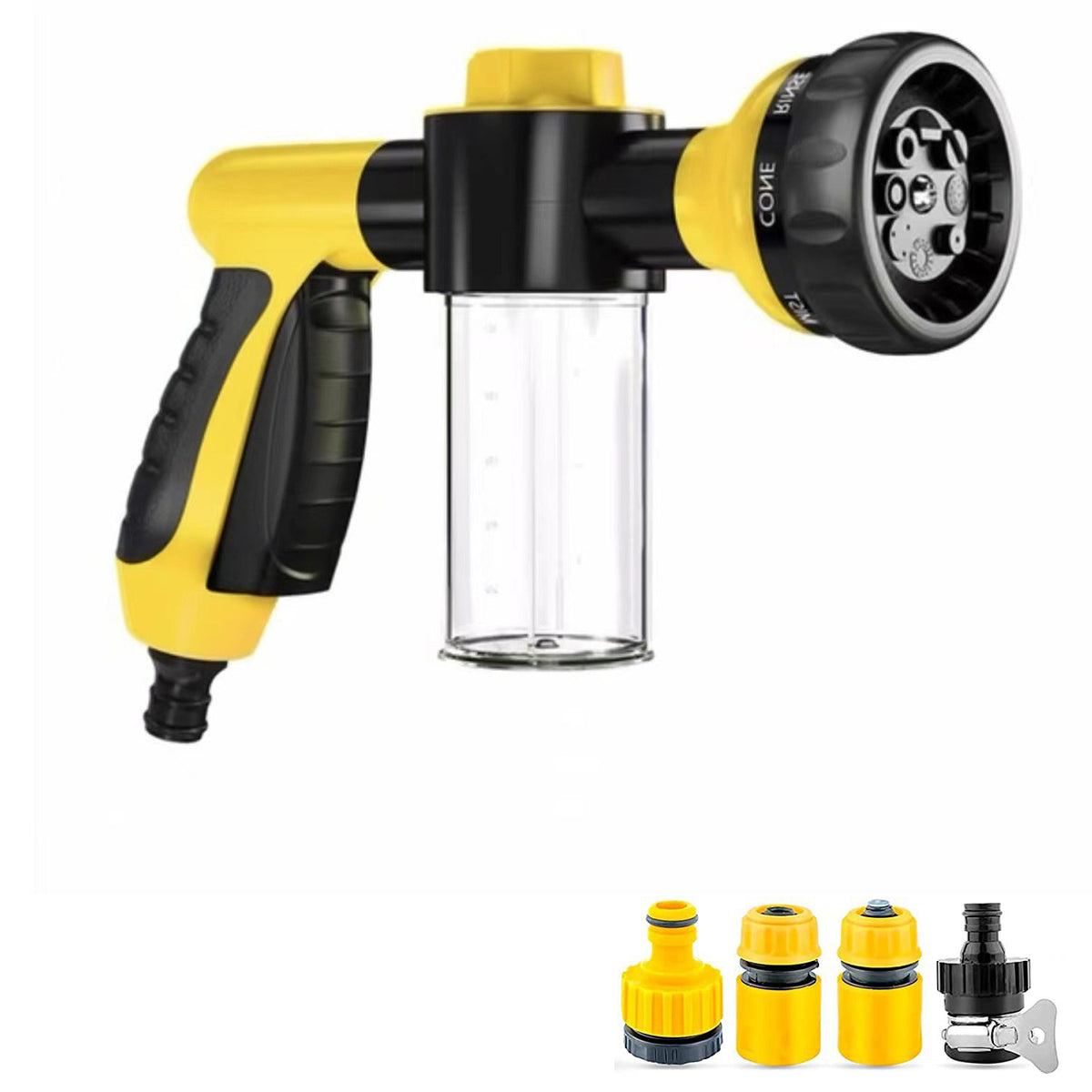 Outdoor Rinse Sprayer & Brush