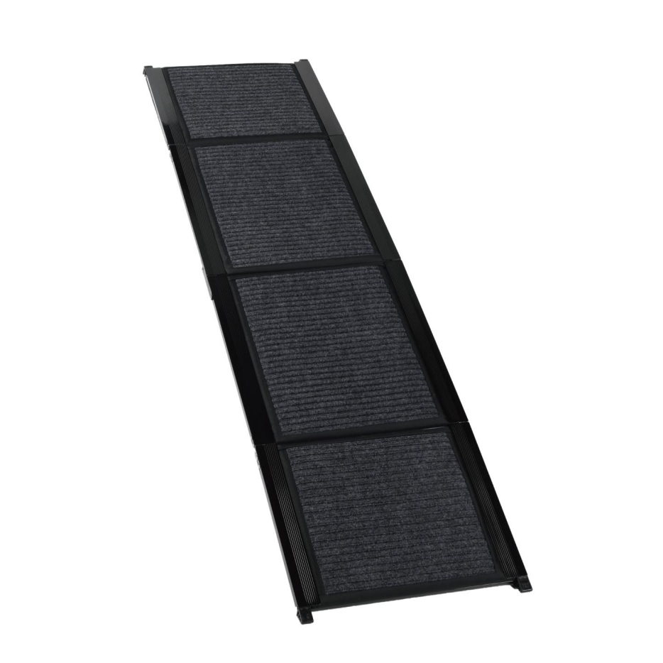 Folding Aluminum Dog Ramp for Cars & SUVs, 65 in