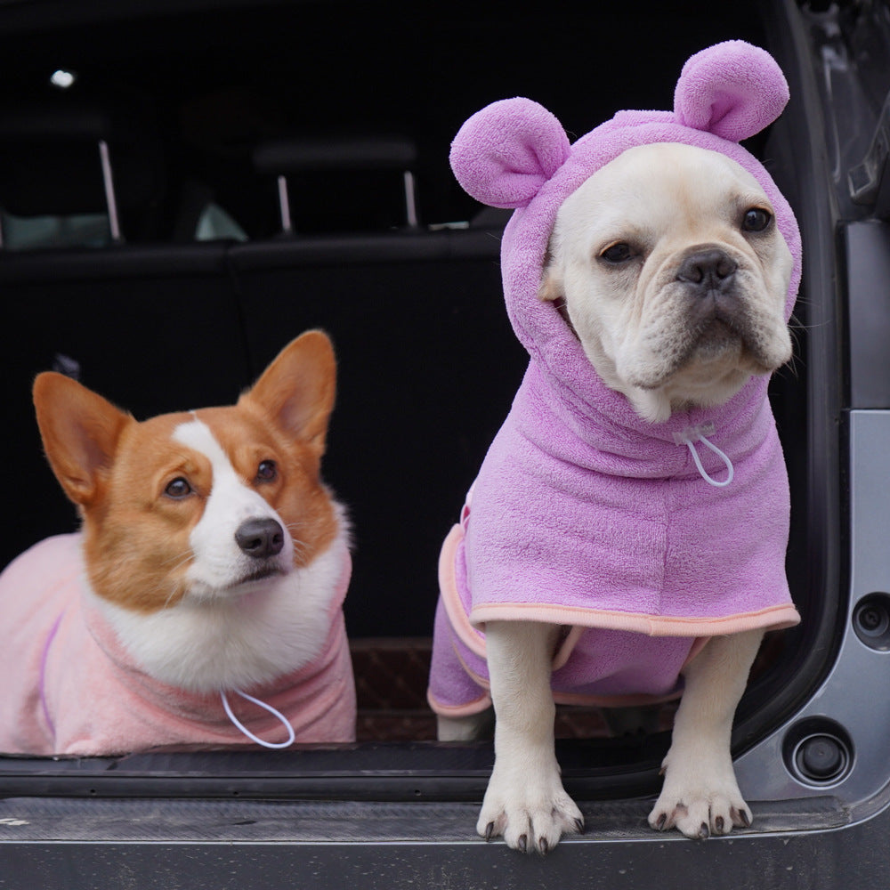 Microfiber Dog Drying Robe