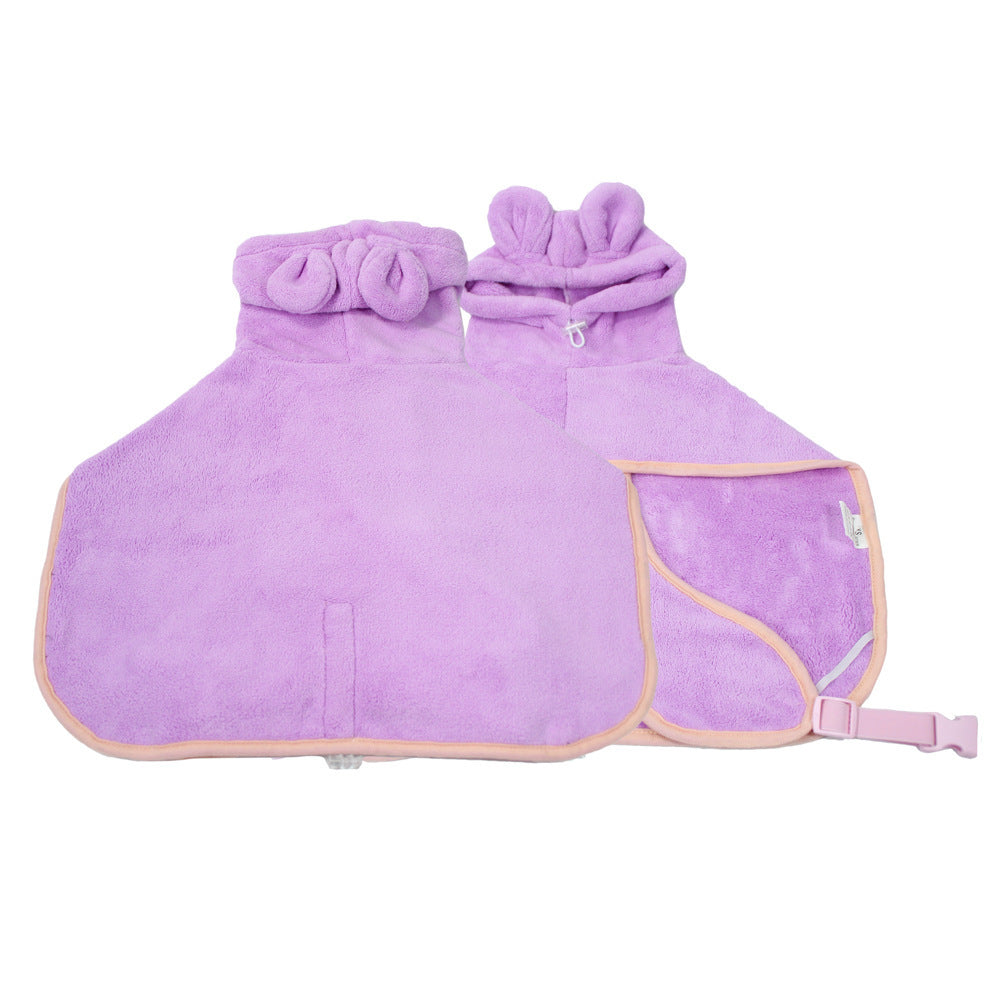 Microfiber Dog Drying Robe