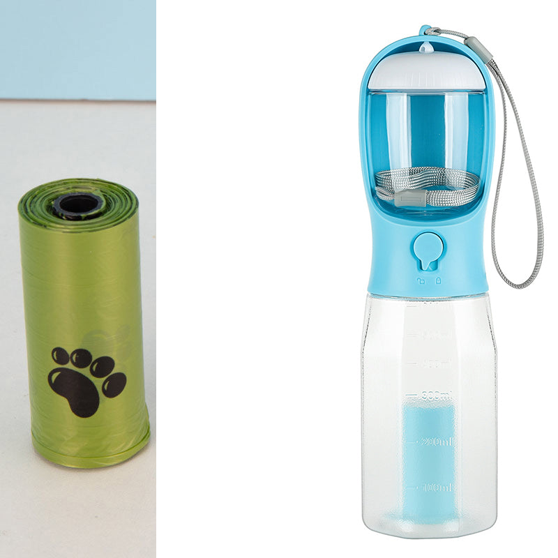 3-in-1 Walk Water Bottle - Turquoise