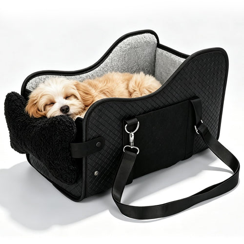 Center Console Dog Car Seat for Small Dogs
